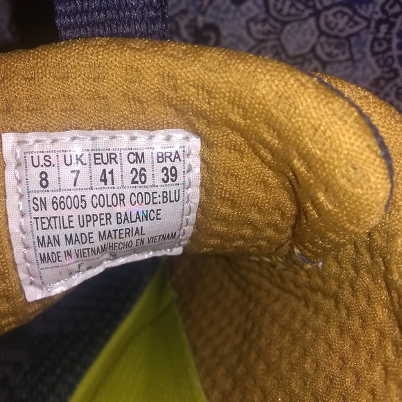 Skechers Parson Canvas slip-on Oxford shoes blue NWT - Picture 5 of 7